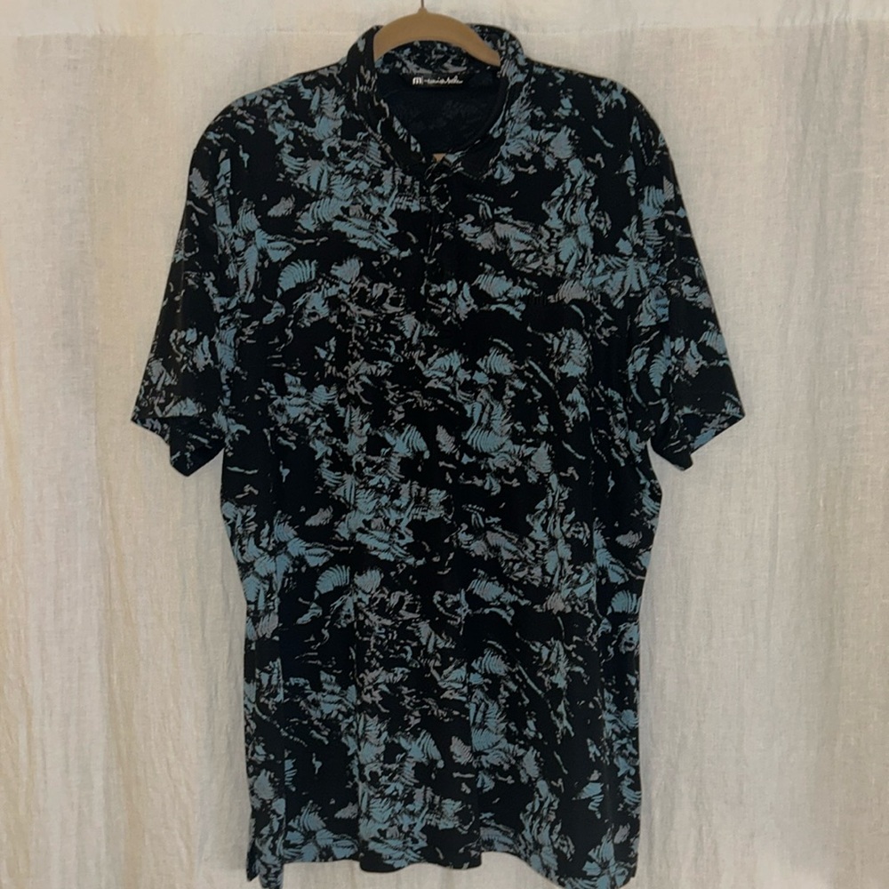 Travis Matthew’s Alley Oop Print Cotton Blend Golf Polo, brand new w/ tags